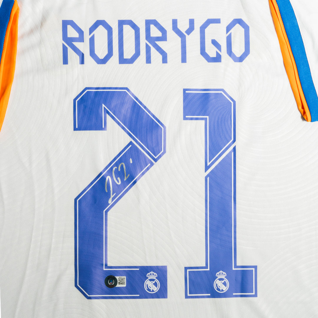 Jersey Firmado Rodrygo - Real Madrid